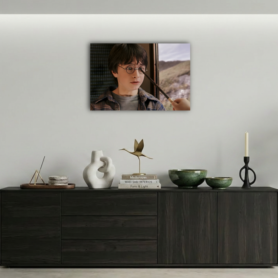 Harry Potter Hogwarts Ekspresi Oculus Reparo Metal Poster