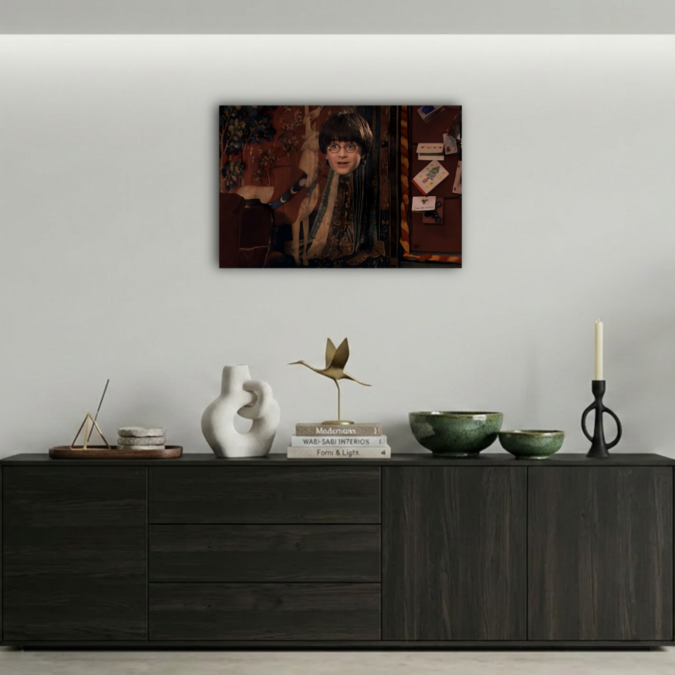 Harry Potter Görünmezlik Pelerini Metal Poster