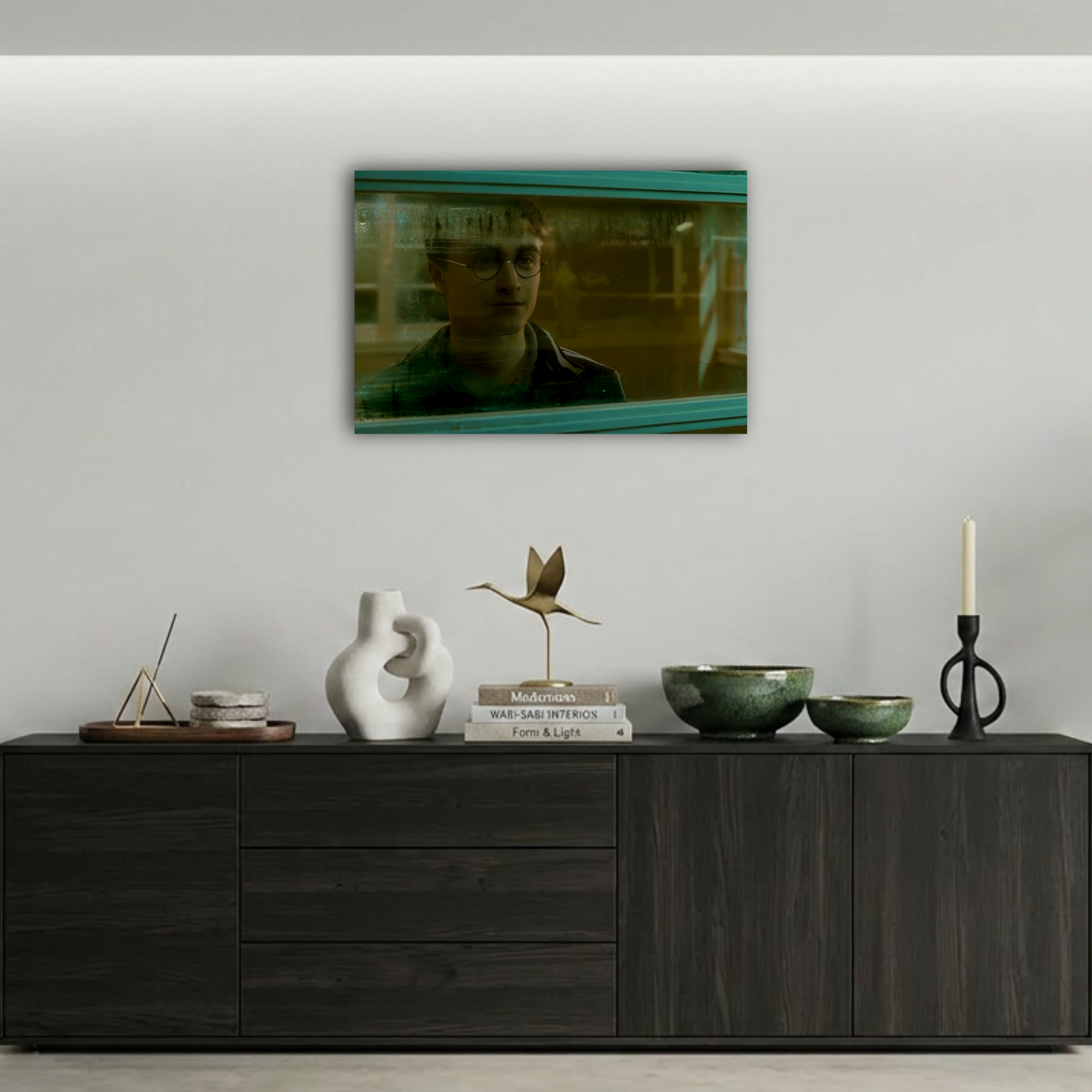 Harry Potter Pencere Arkası Metal Poster