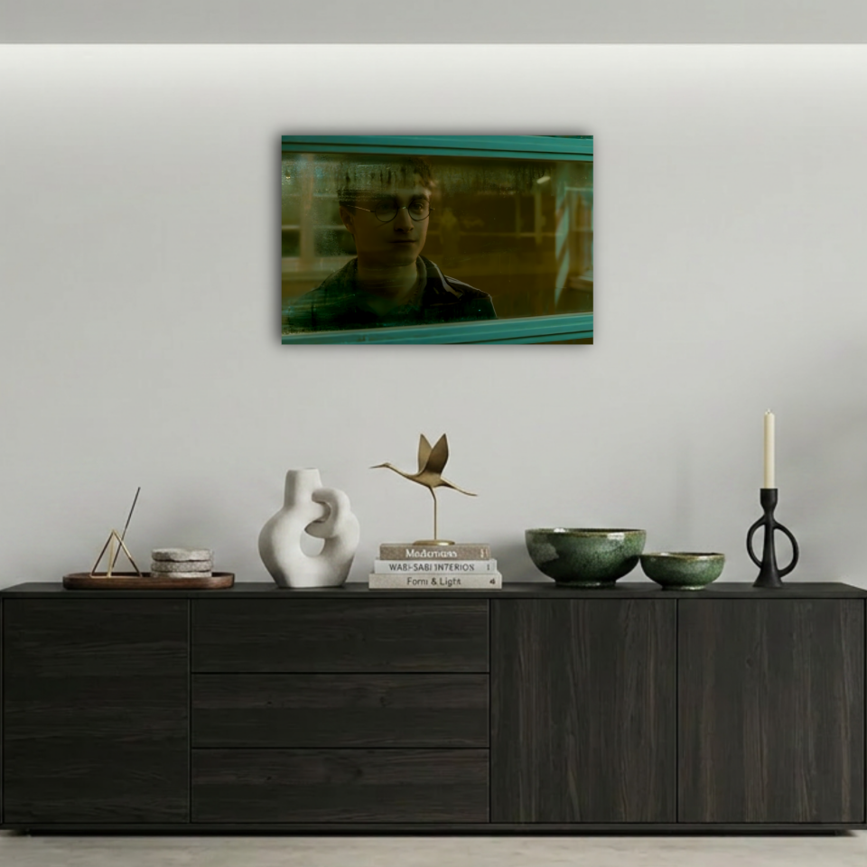 Harry Potter Pencere Arkası Metal Poster