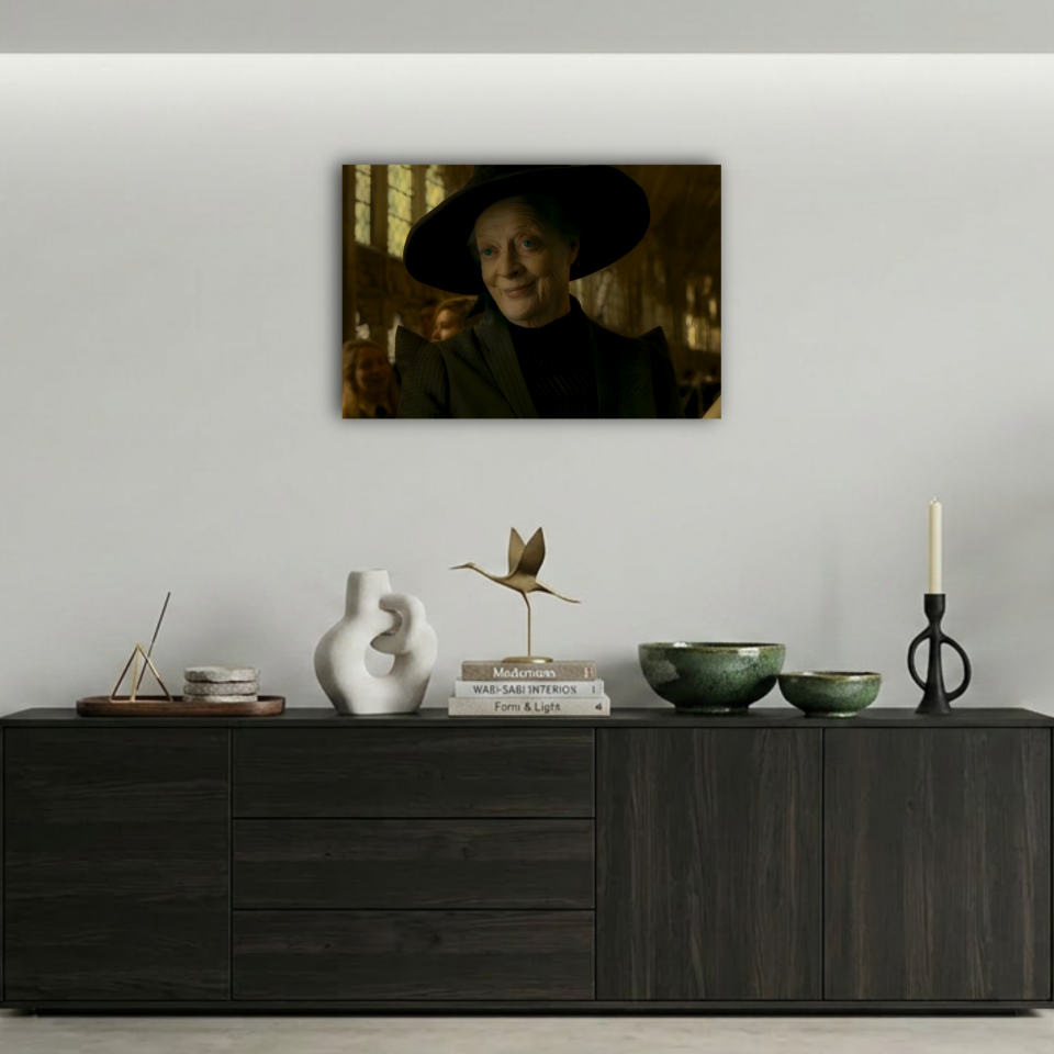 Harry Potter Profesör McGonagall Metal Poster