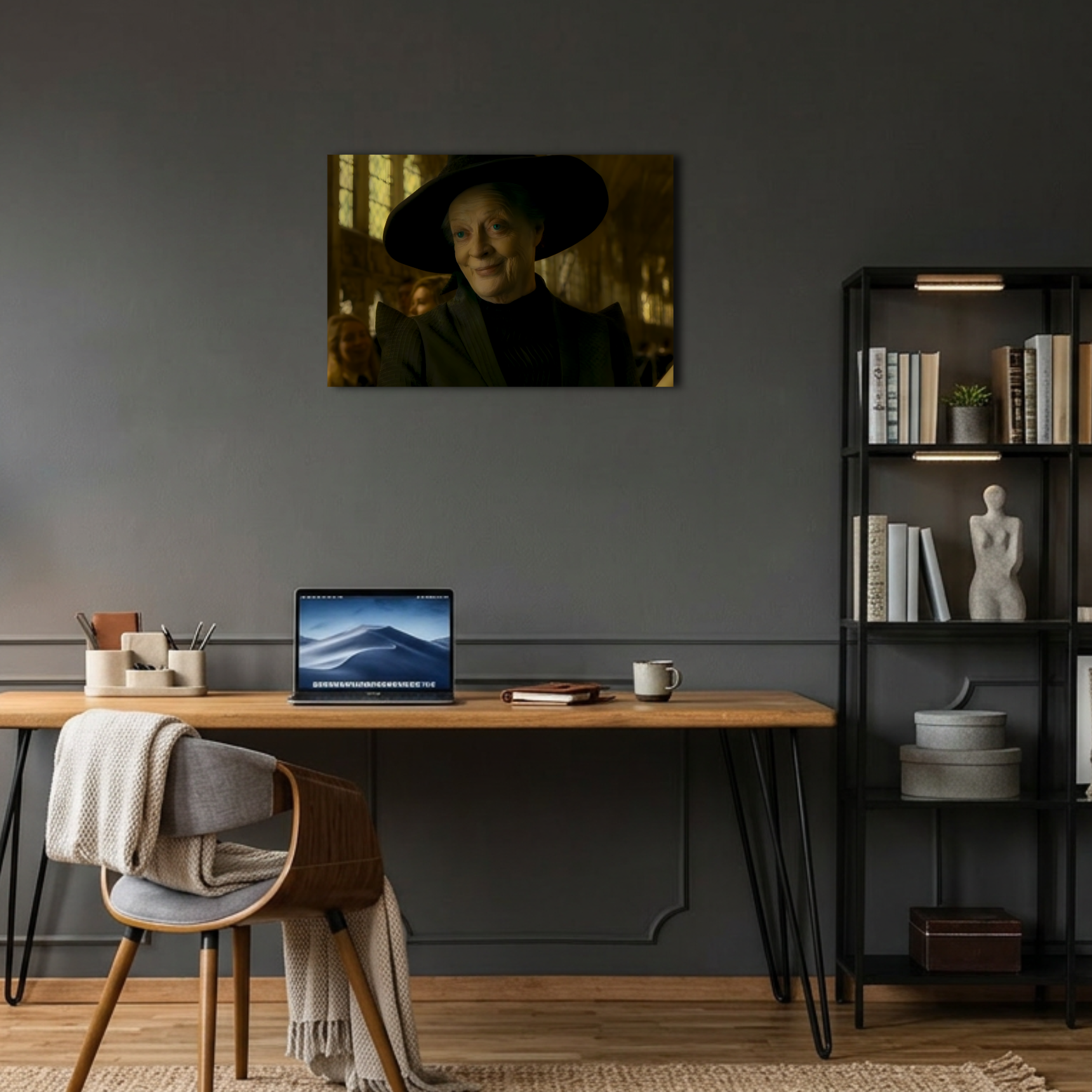 Harry Potter Profesör McGonagall Metal Poster