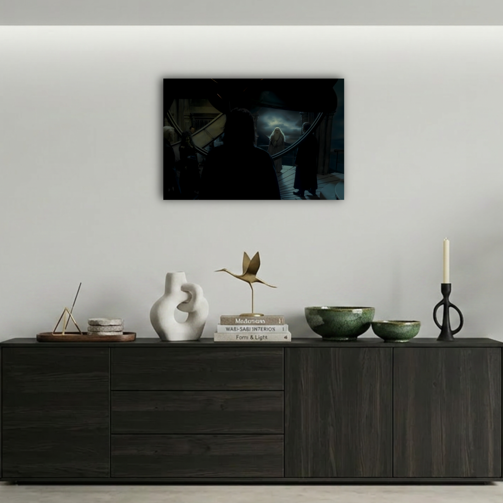 Harry Potter Astronomi Kulesi Metal Poster