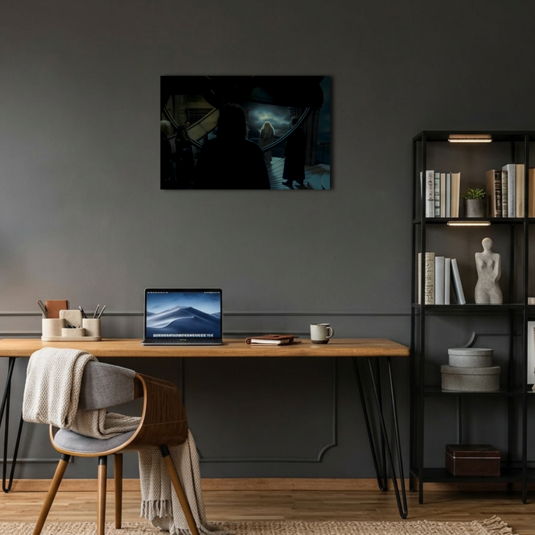 Harry Potter Astronomi Kulesi Metal Poster