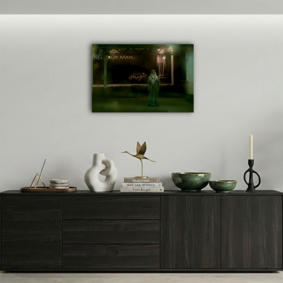 Harry Potter Dumbledore İstasyon Metal Poster