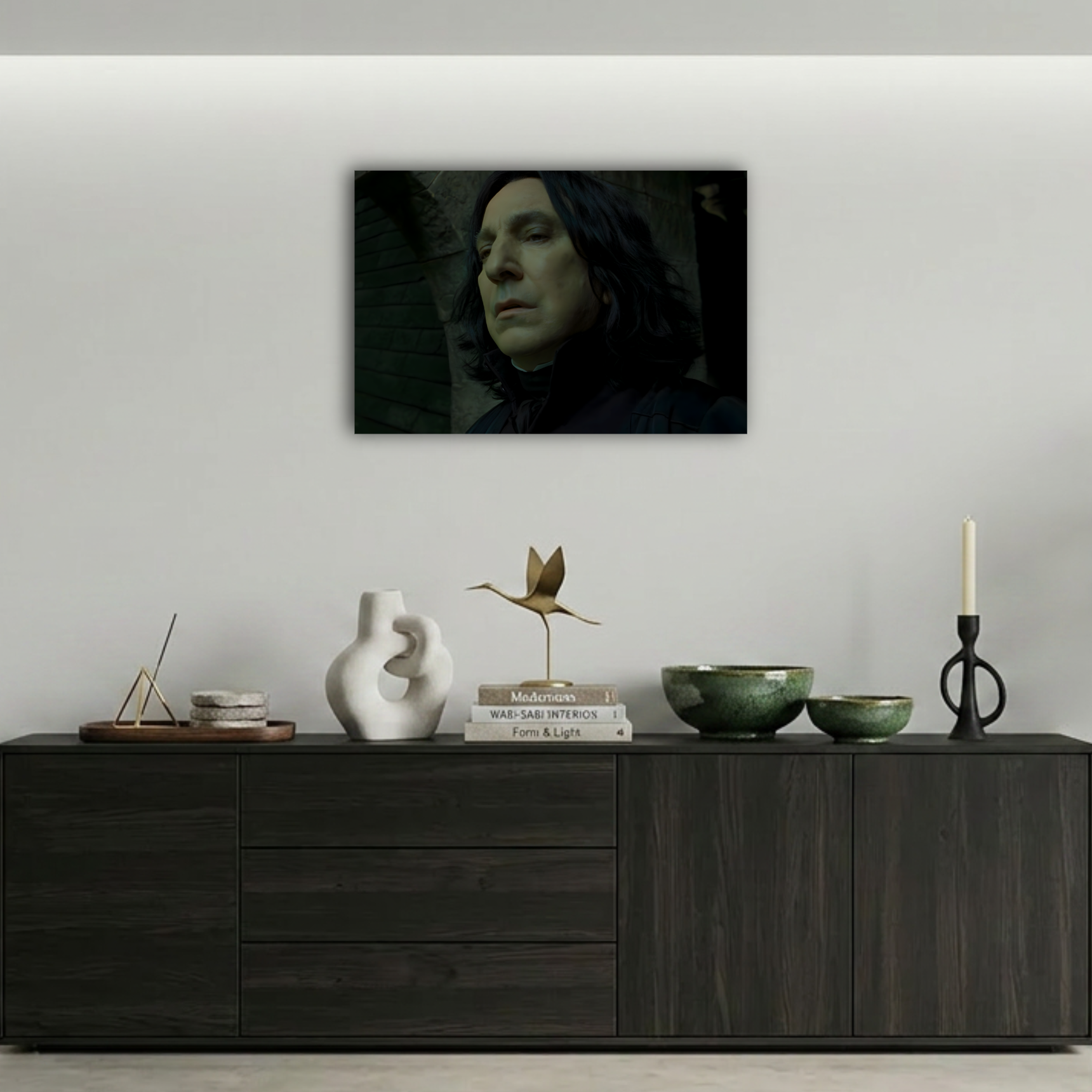 Harry Potter Severus Snape Metal Poster