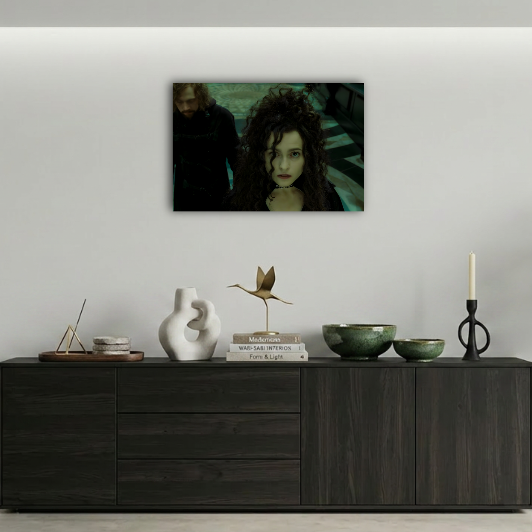 Harry Potter Bellatrix Lestrange Gringotts Metal Poster