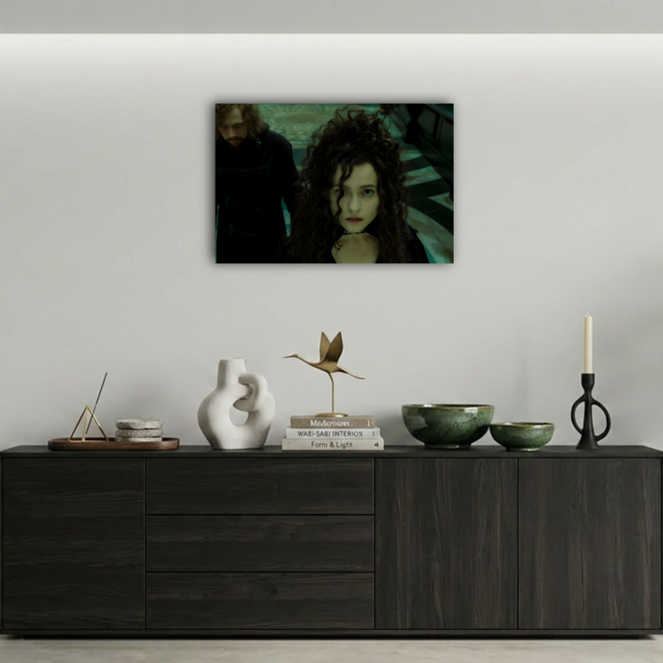 Harry Potter Bellatrix Lestrange Gringotts Metal Poster