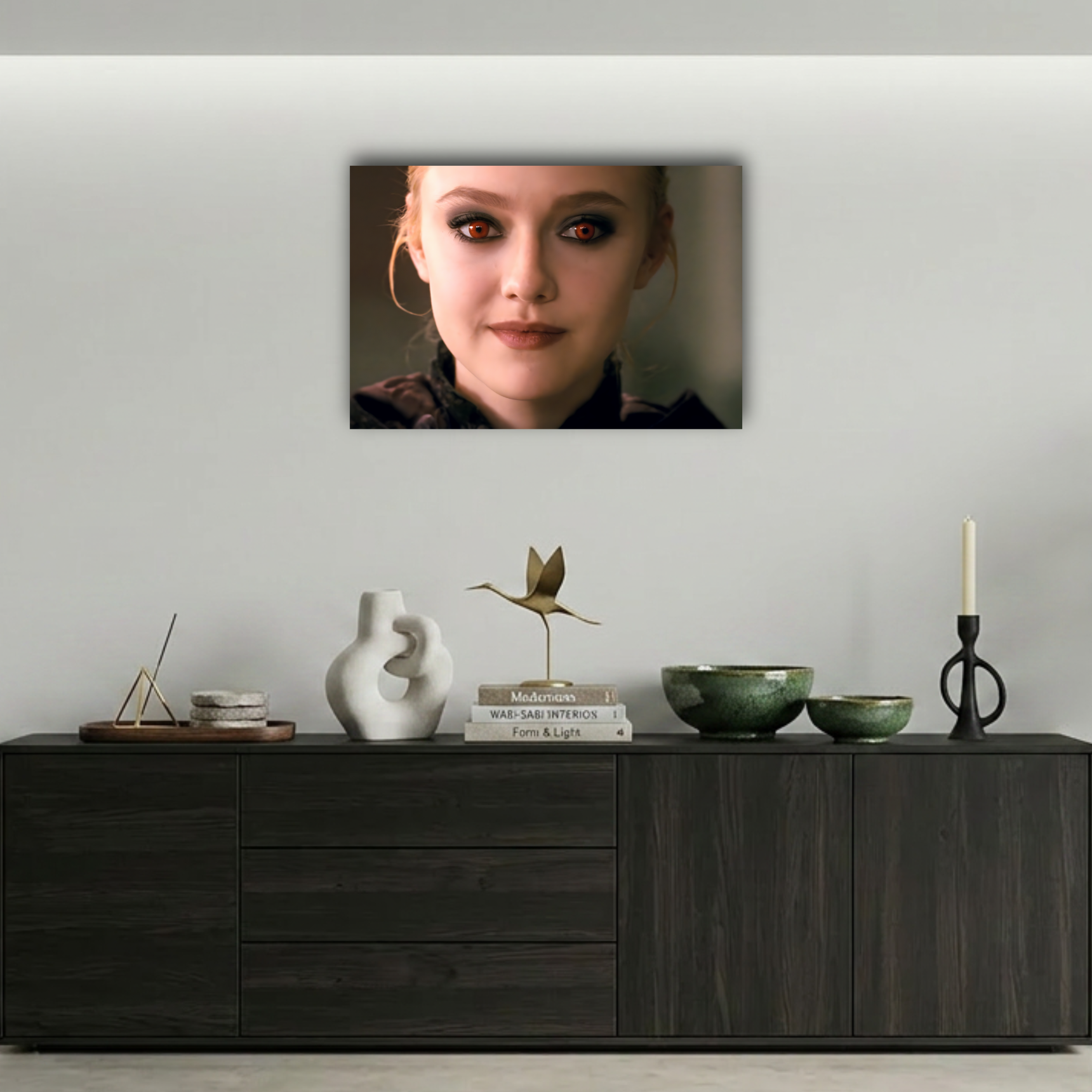 Alacakaranlık Jane Volturi Metal Poster