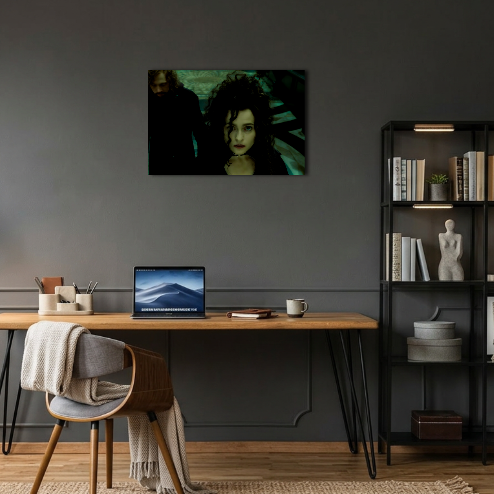 Harry Potter Bellatrix Lestrange Gringotts Metal Poster