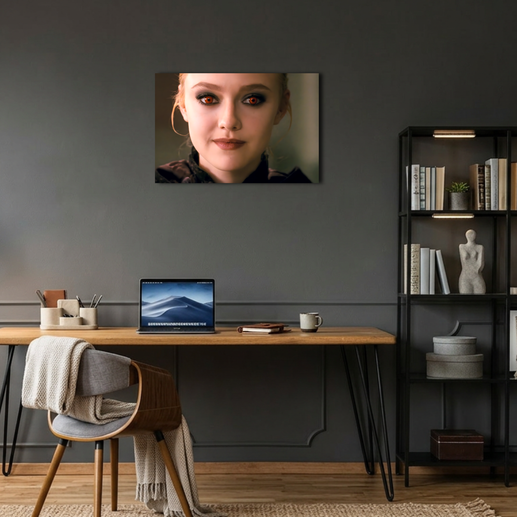 Alacakaranlık Jane Volturi Metal Poster