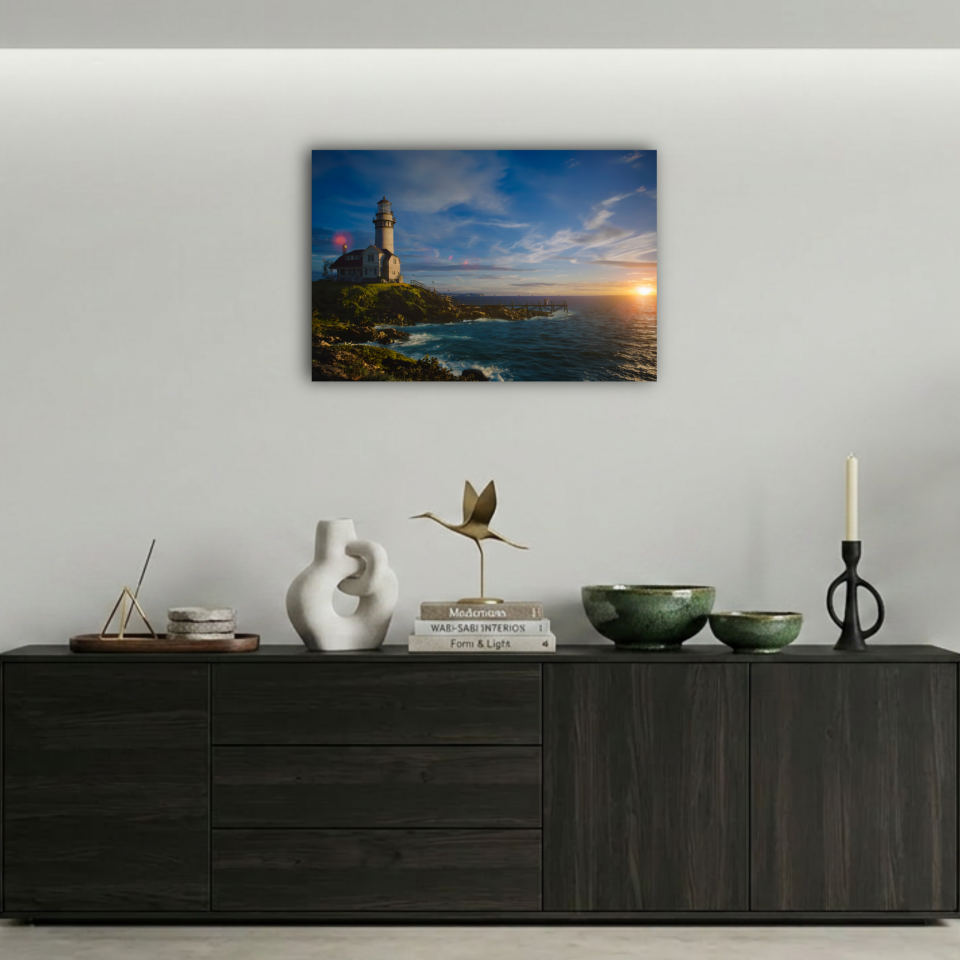 Aquaman Deniz Feneri & İskele Metal Poster