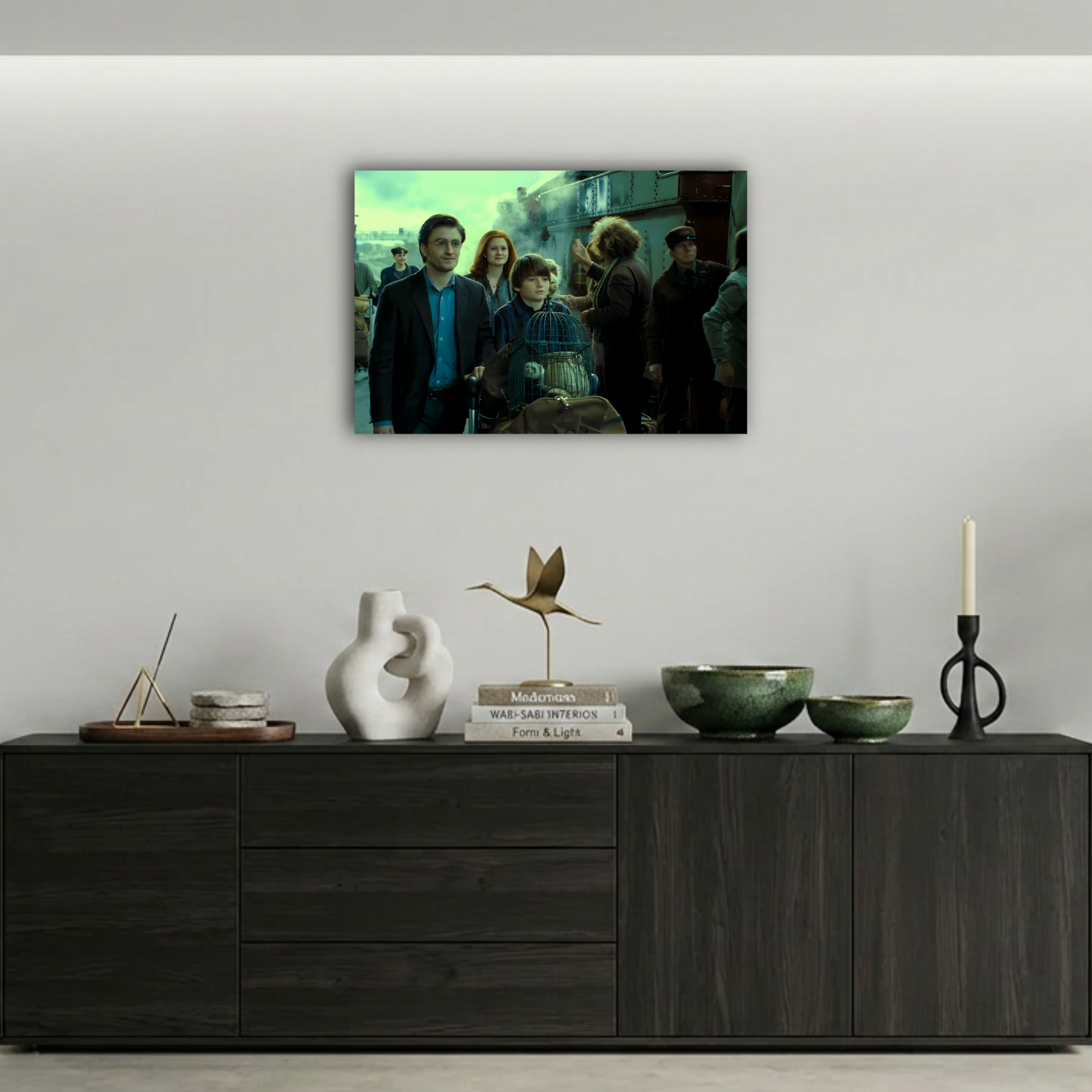 Harry Potter Peron 9 ¾ 19 Yıl Sonra Metal Poster