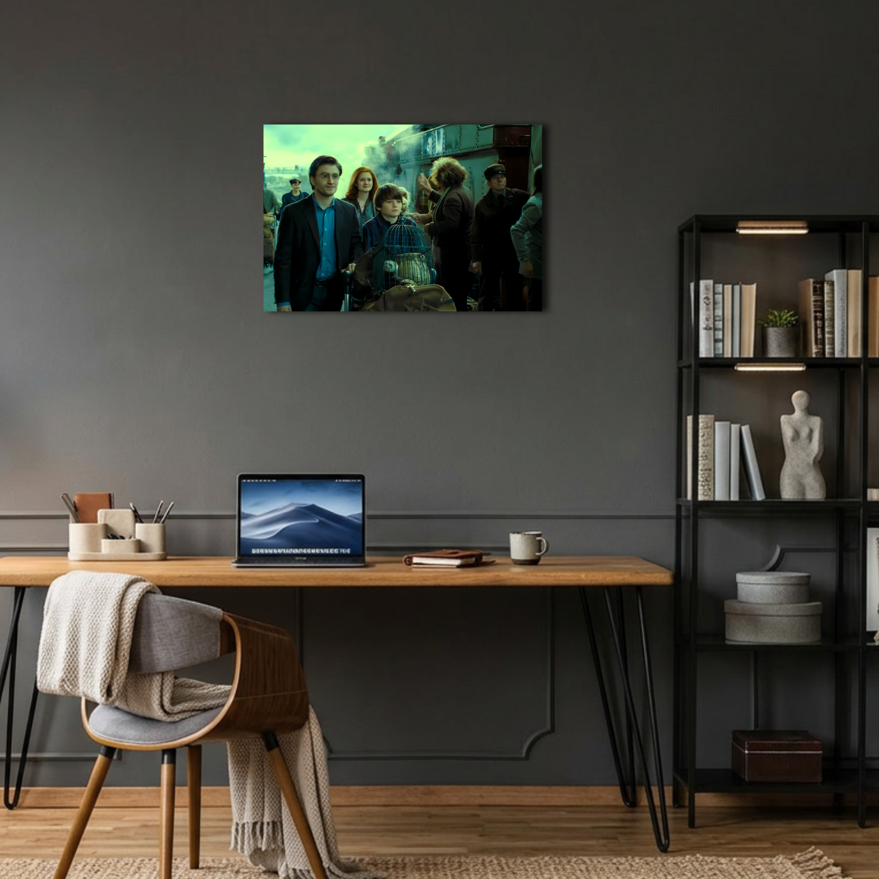 Harry Potter Peron 9 ¾ 19 Yıl Sonra Metal Poster