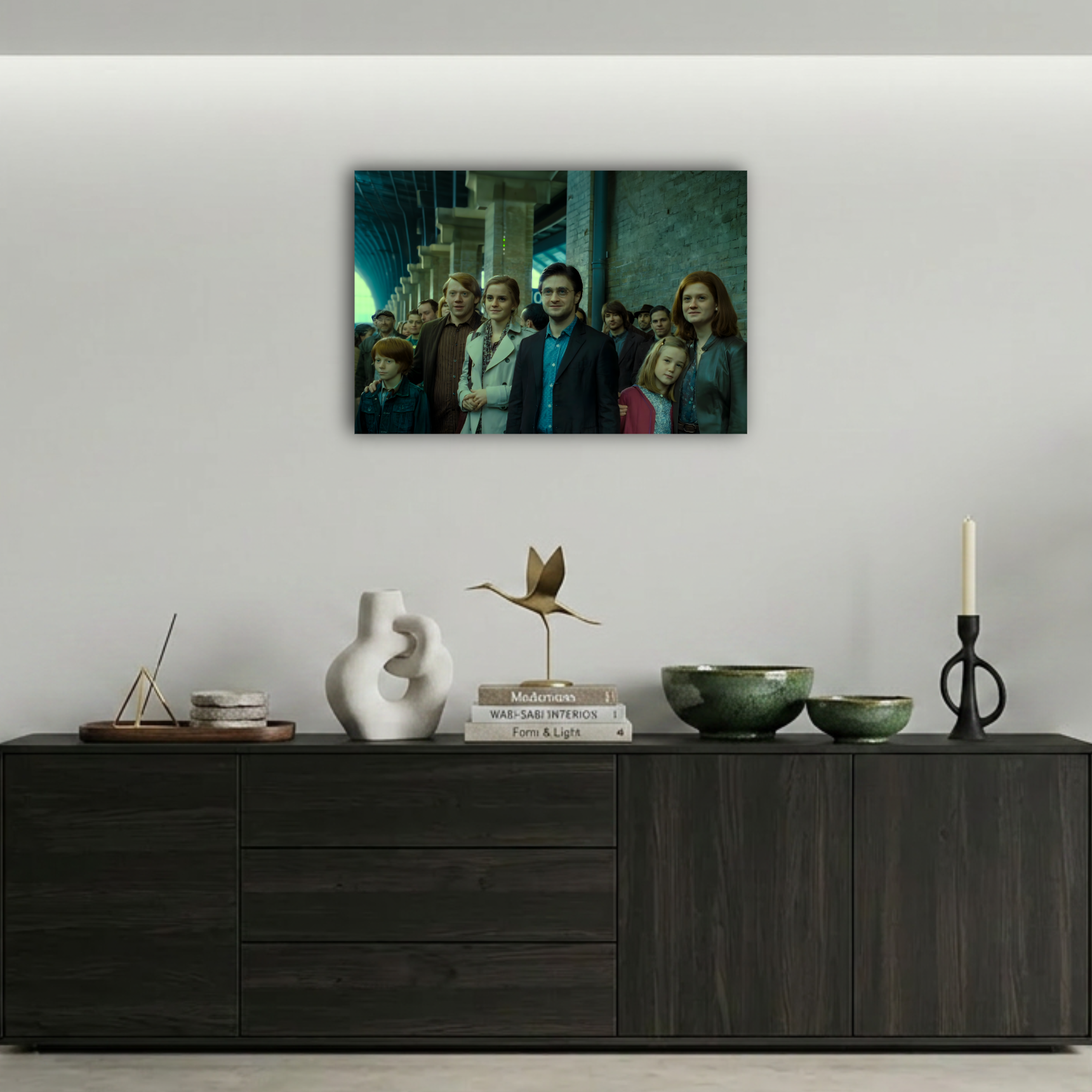 Harry Potter 19 Yıl Sonra Peron 9 ¾ Metal Poster