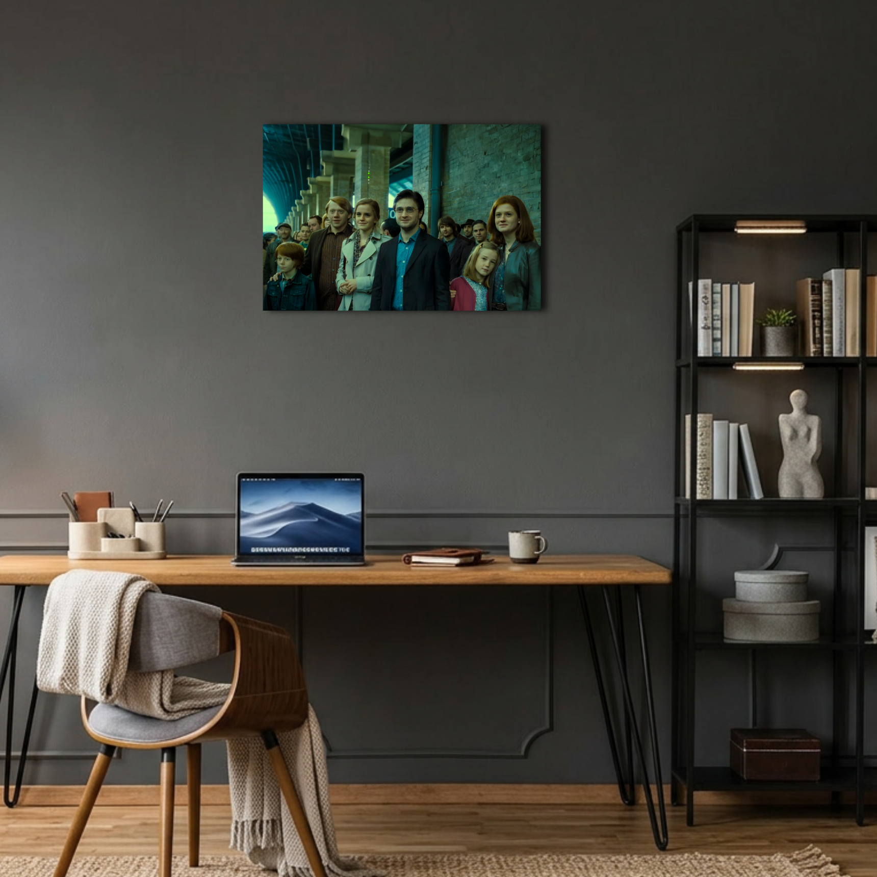 Harry Potter 19 Yıl Sonra Peron 9 ¾ Metal Poster