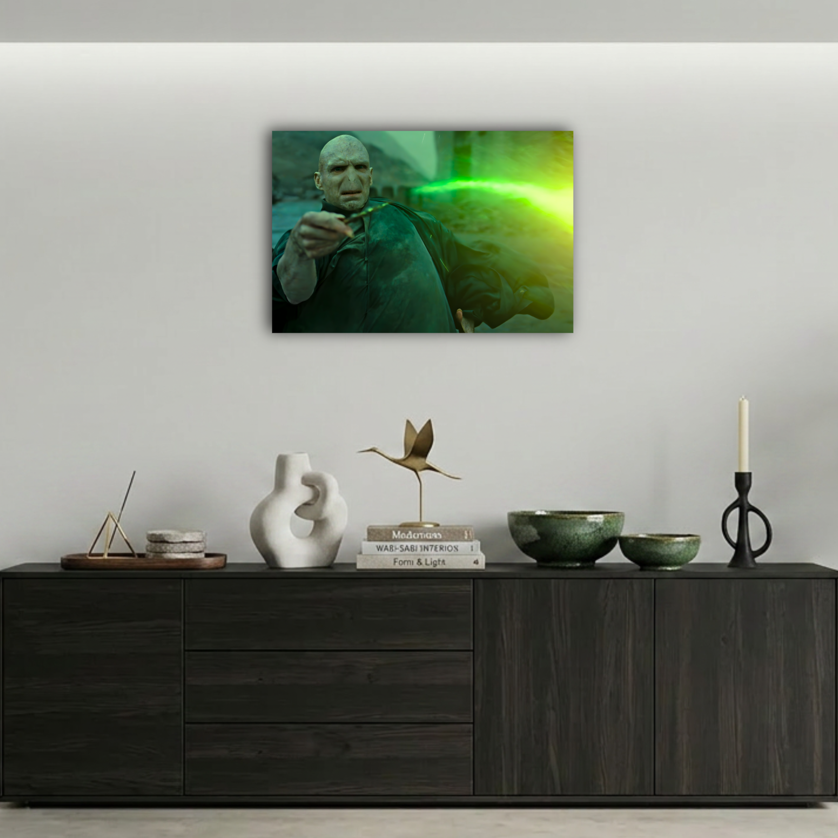 Harry Potter Lord Voldemort Metal Poster