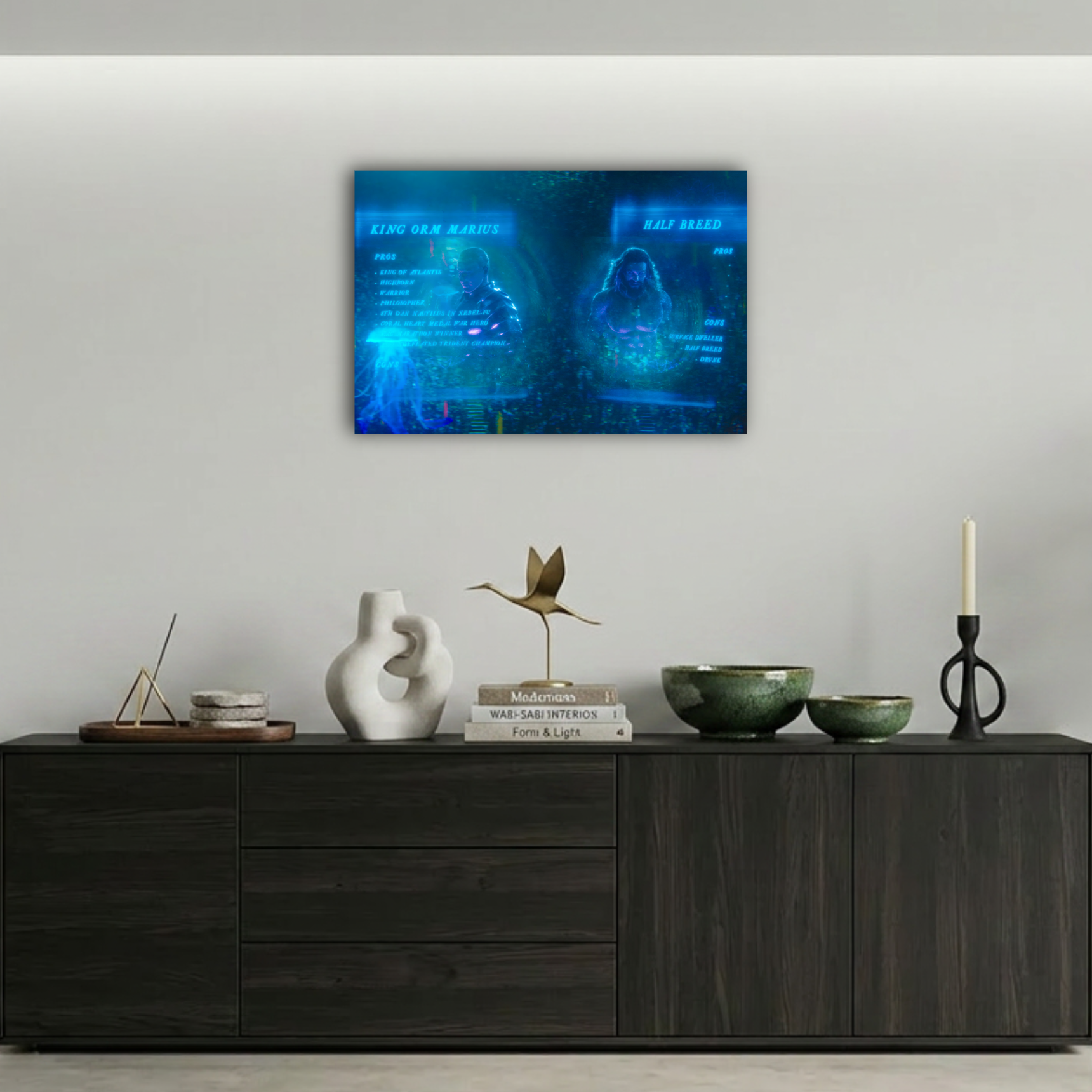 Aquaman Atlantis Karşılaştırma Sahnesi
