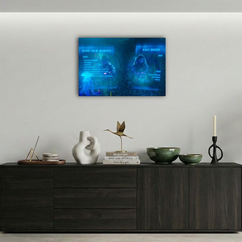 Aquaman Atlantis Karşılaştırma Sahnesi
