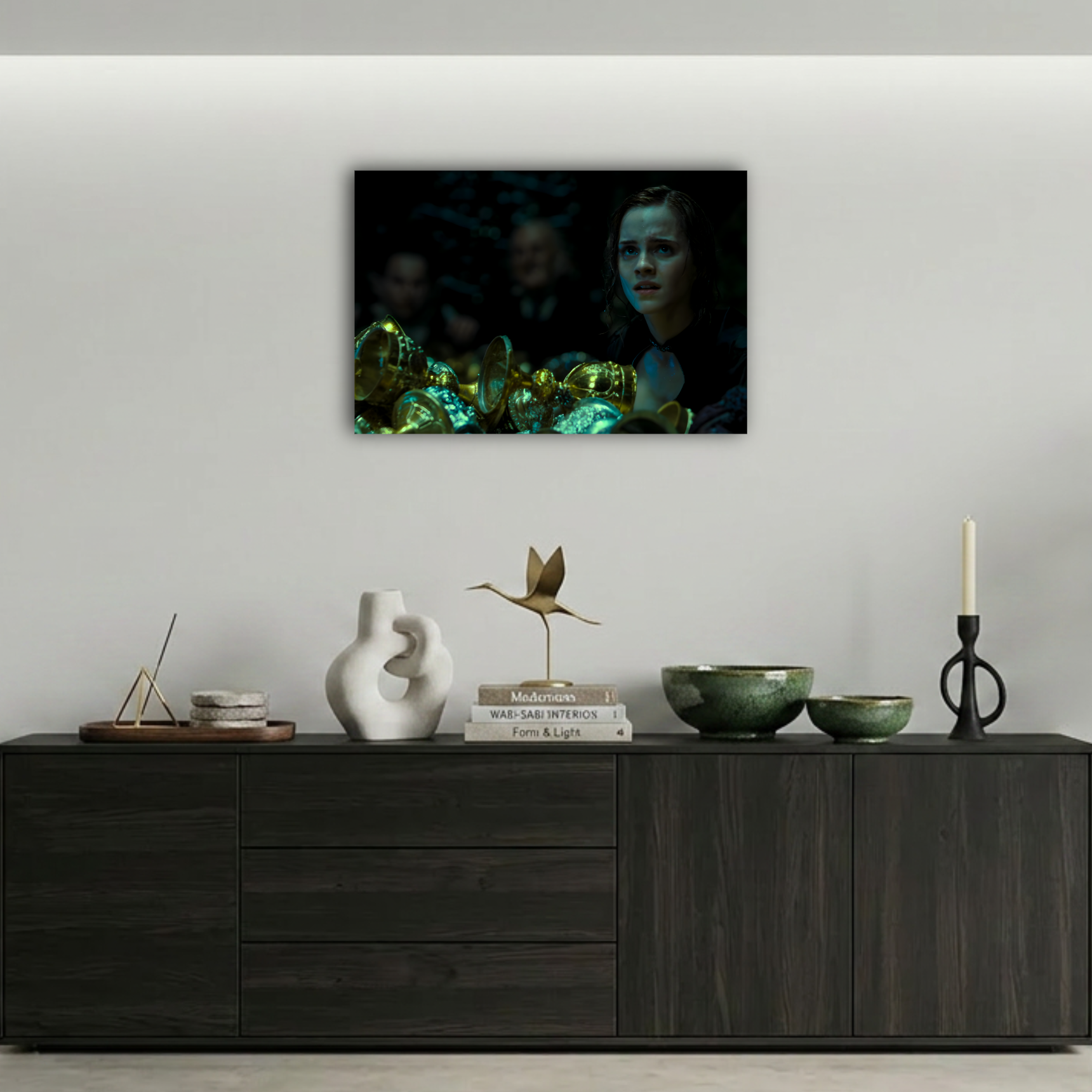 Harry Potter Hermione Gringotts Kasa Odası Metal Poster