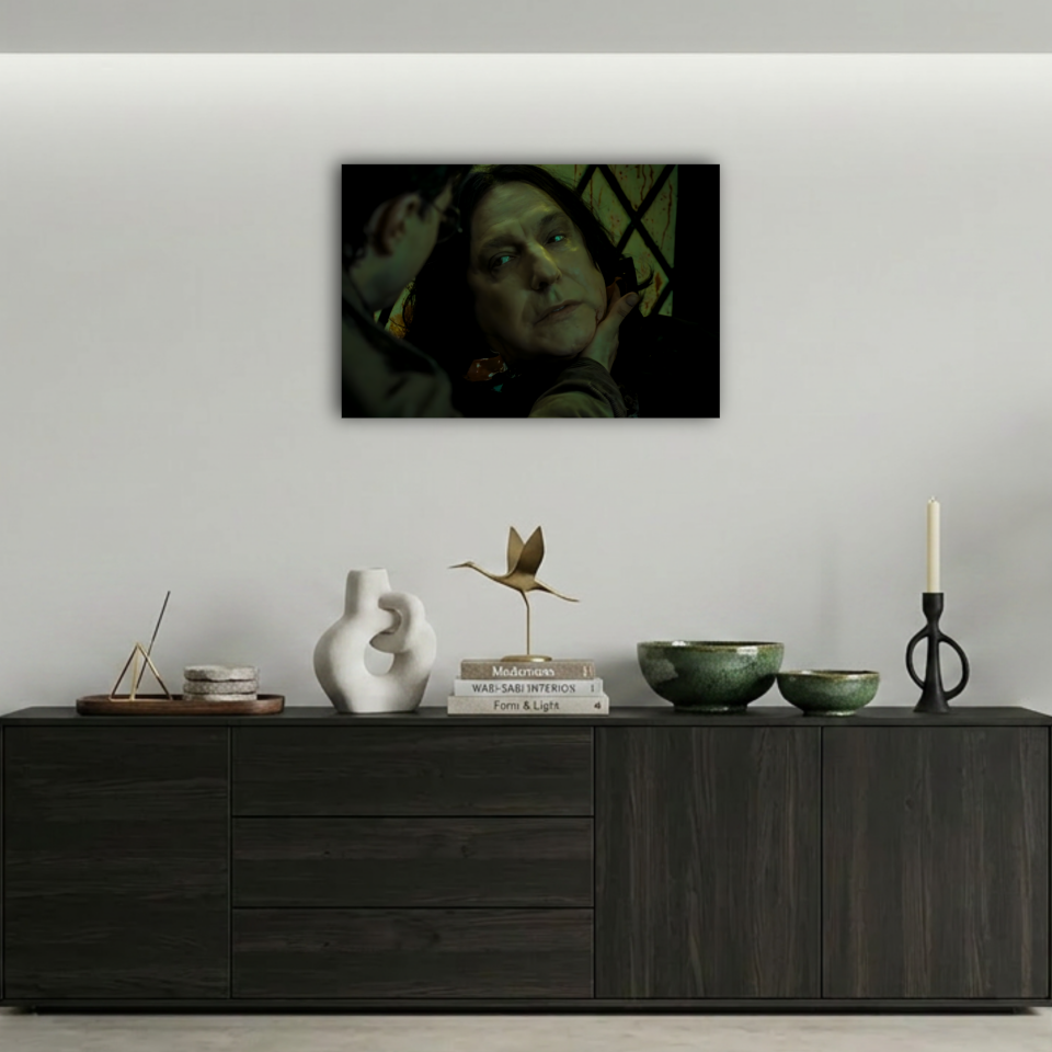 Harry Potter Severus Snape Veda Metal Poster