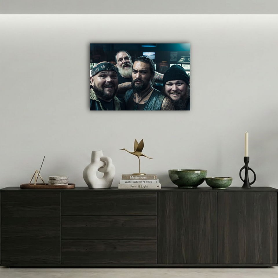 Aquaman Efsane Bar Hatırası Metal Poster