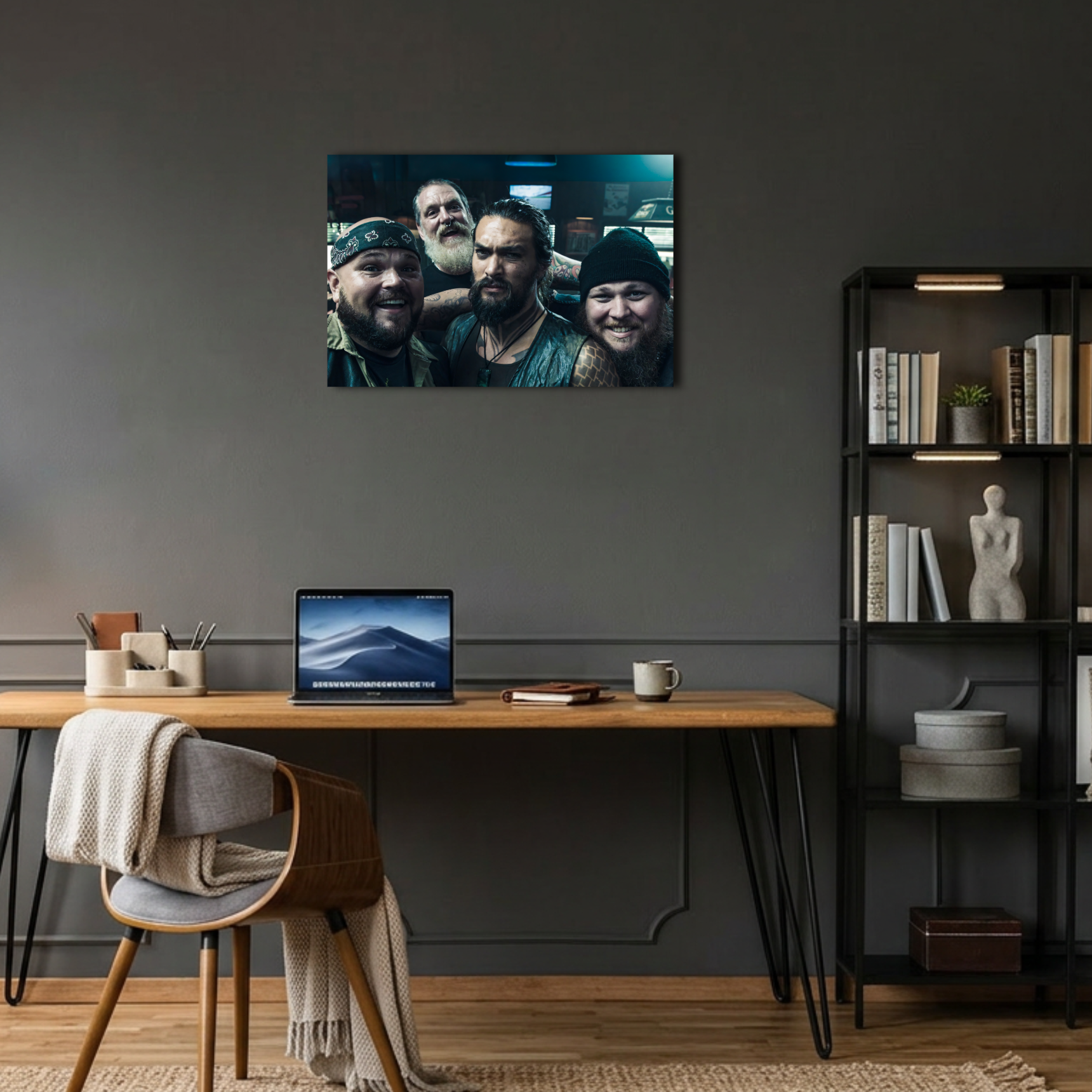 Aquaman Efsane Bar Hatırası Metal Poster