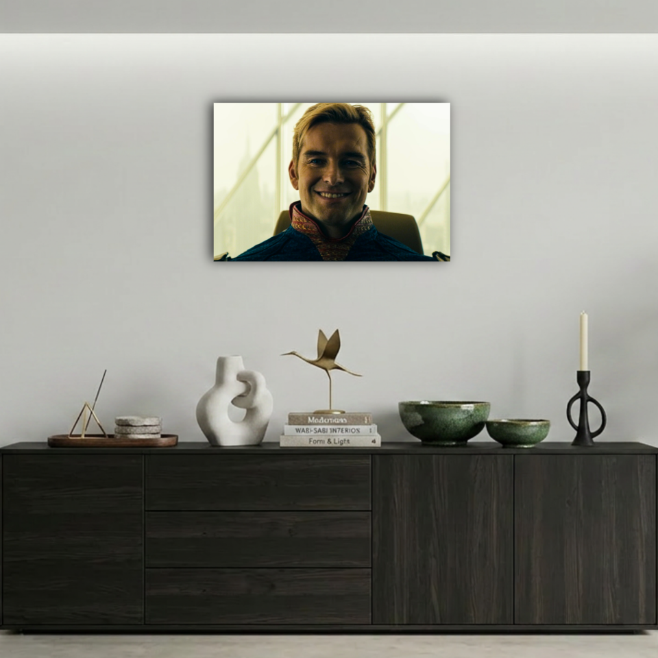 The Boys Homelander Sırıtış Portre Metal Poster