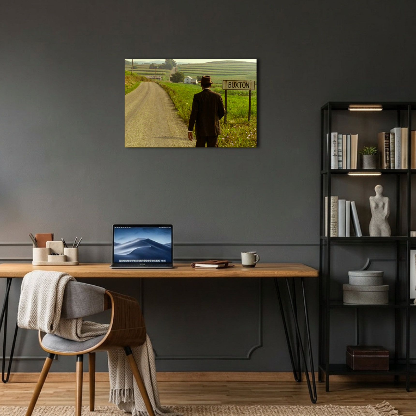 Esaretin Bedeli Buxton Yolu Metal Poster