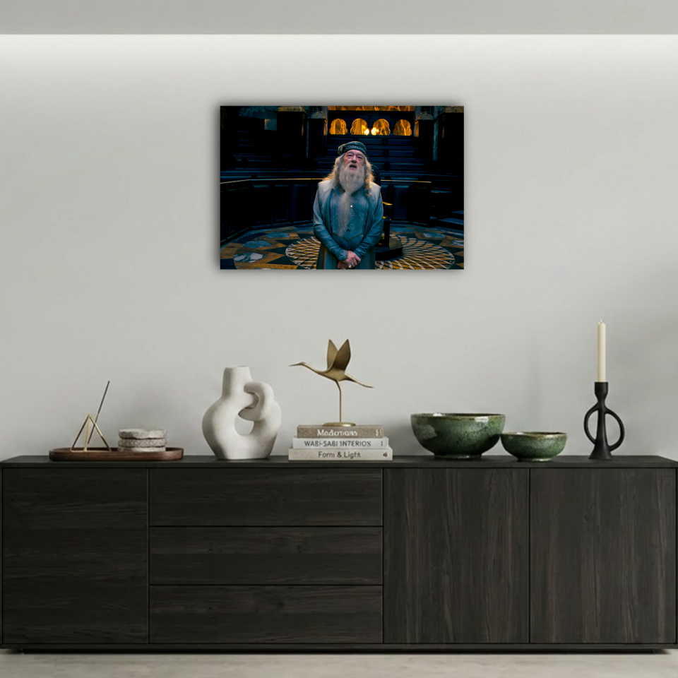 Harry Potter Dumbledore Sihir Bakanlığı Metal Poster
