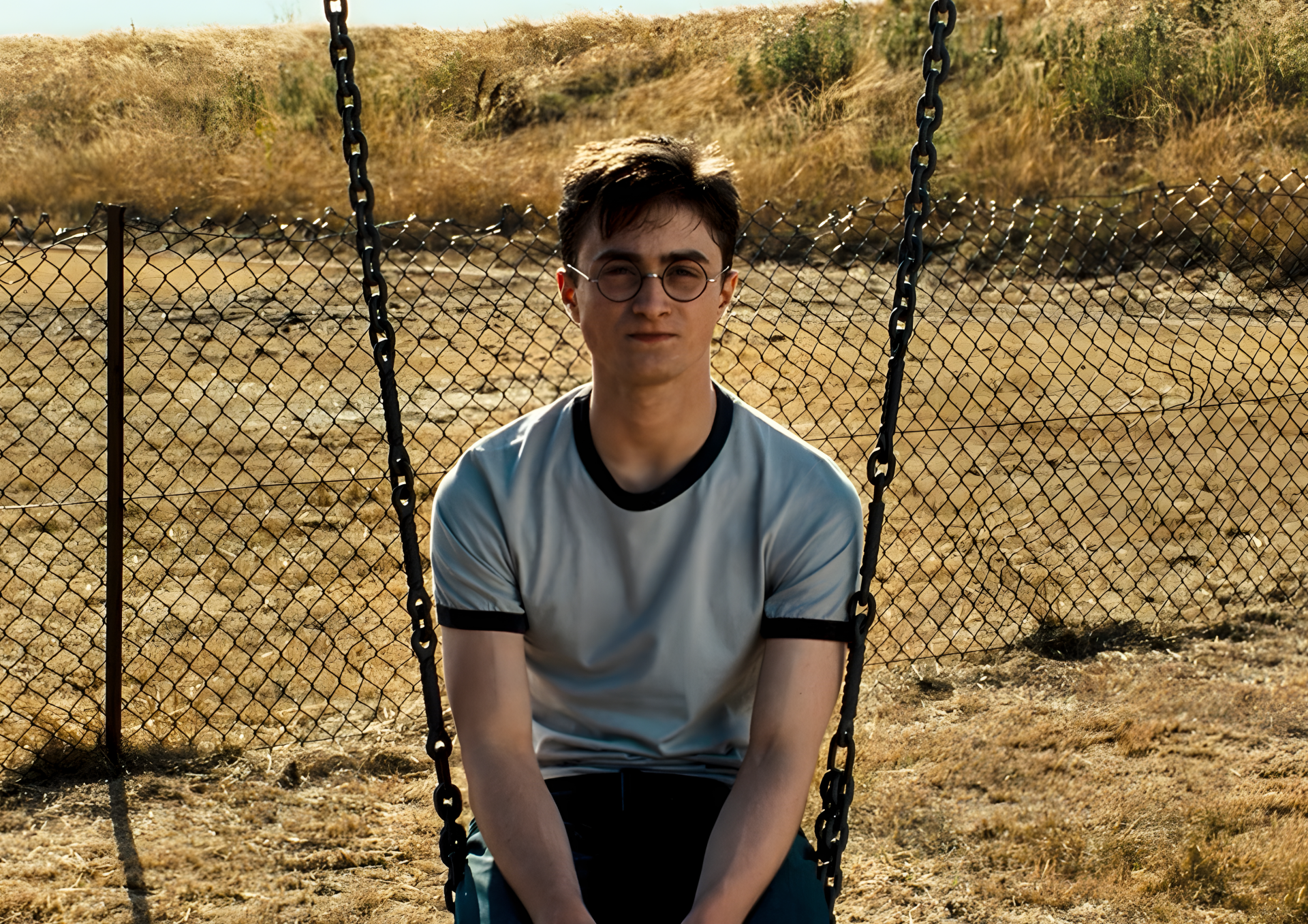 Harry Potter Salıncak Sahnesi Metal Poster
