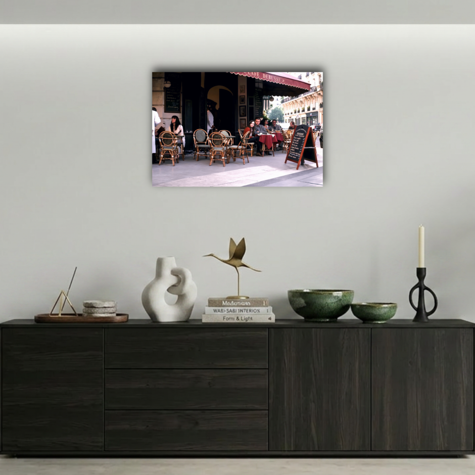 Inception Kafe Debussy Metal Poster