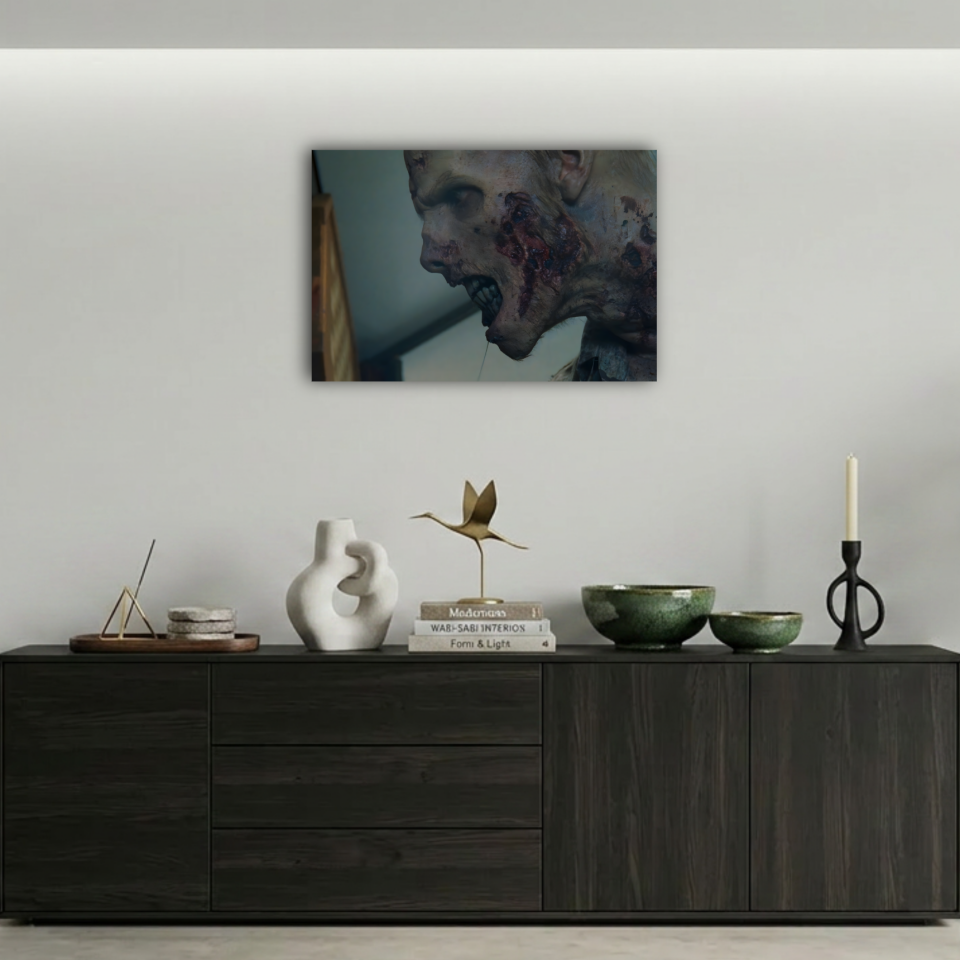 The Last of Us Enfekte Korkunç Yaratık Metal Poster