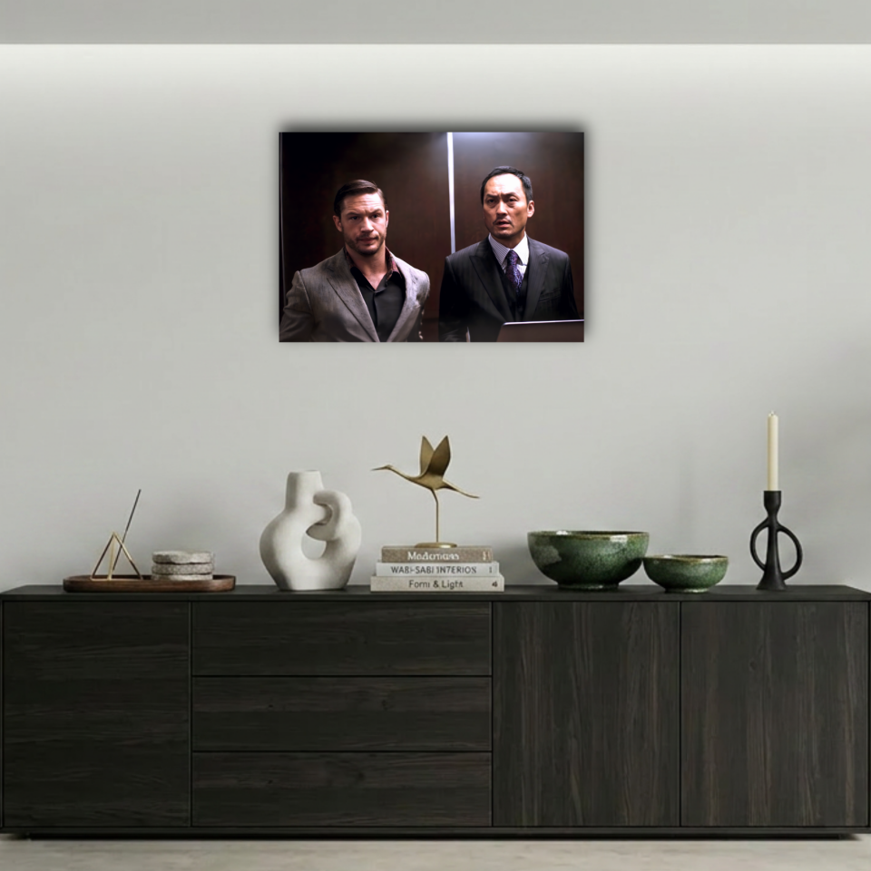 Inception Eames ve Saito Metal Poster