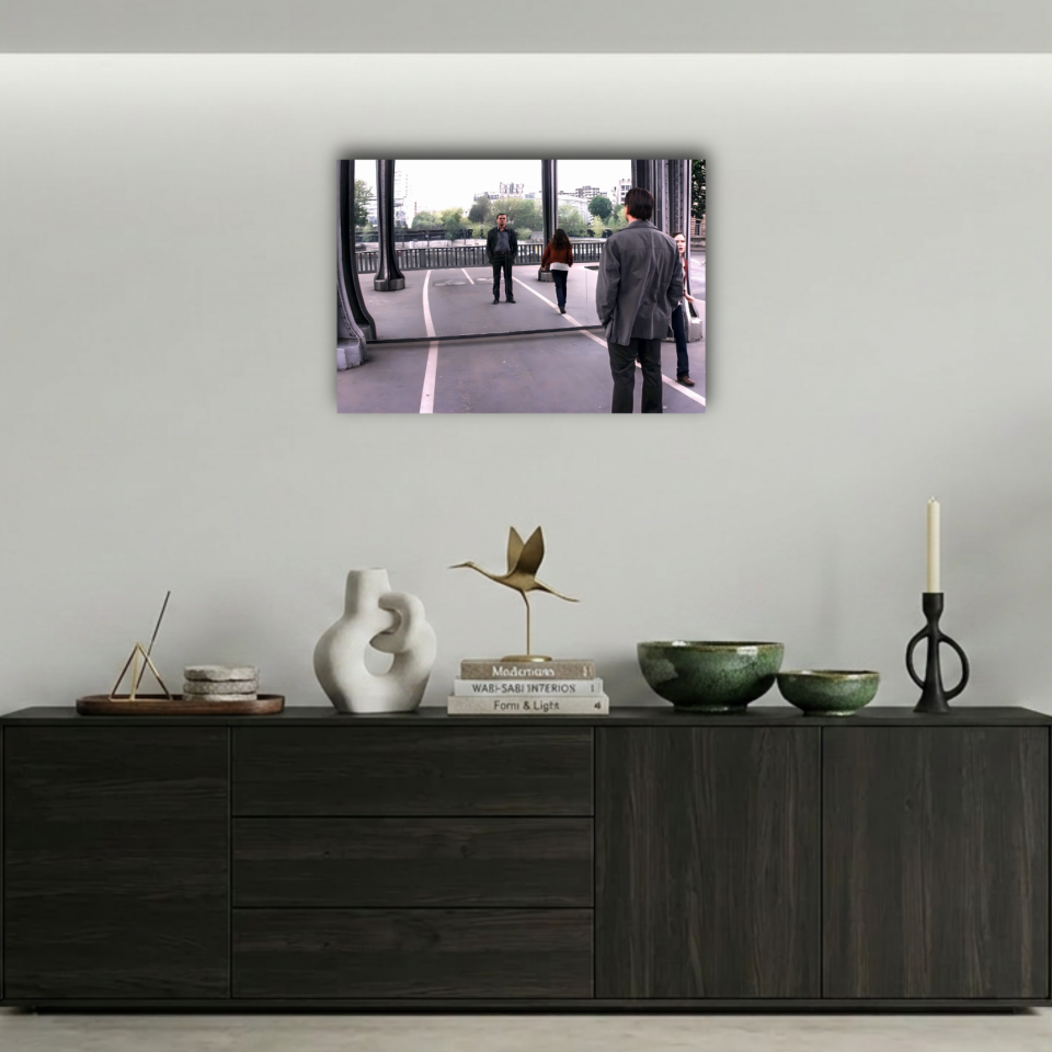 Inception Ayna Sahnesi Metal Poster