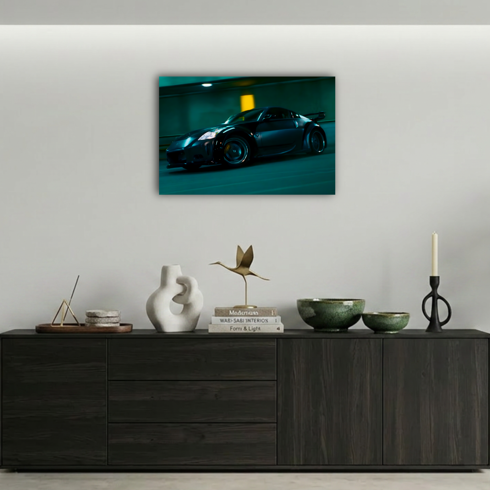 Hızlı ve Öfkeli Tokyo Drift Nissan 350Z Metal Poster