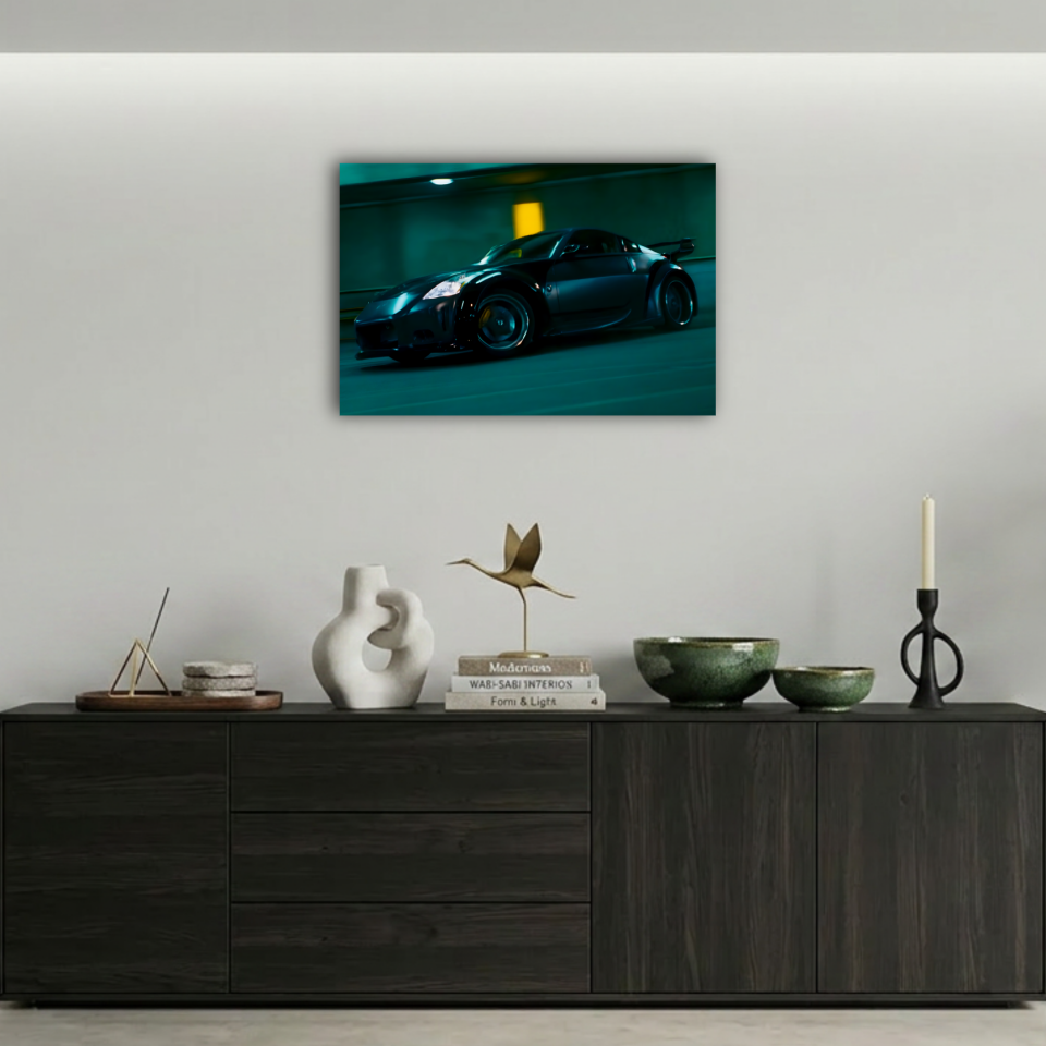 Hızlı ve Öfkeli Tokyo Drift Nissan 350Z Metal Poster