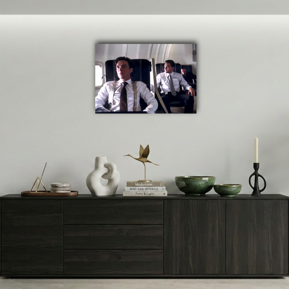 Inception Uçak Sahnesi Metal Poster