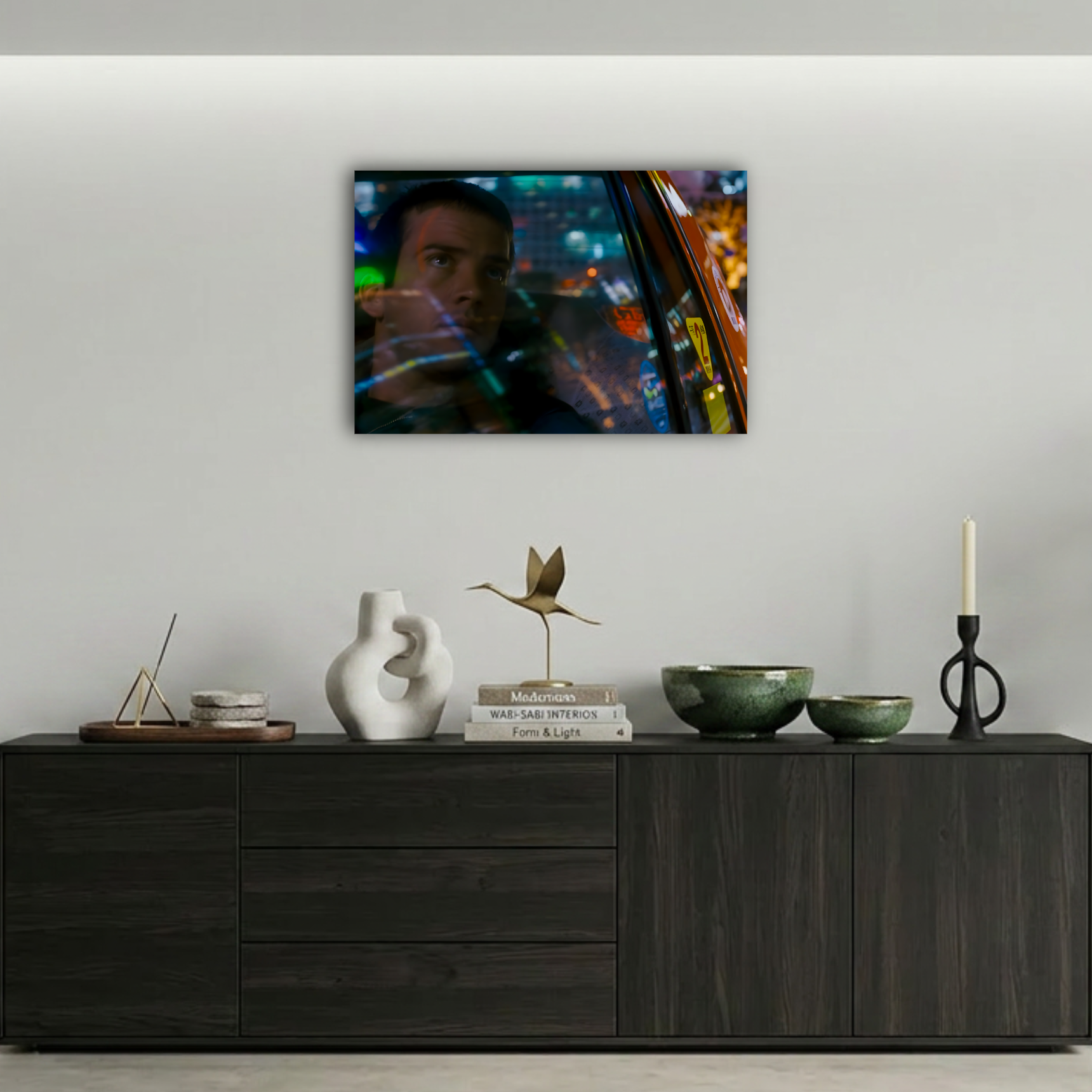 Hızlı ve Öfkeli Tokyo Drift Gece Gezintisi Metal Poster