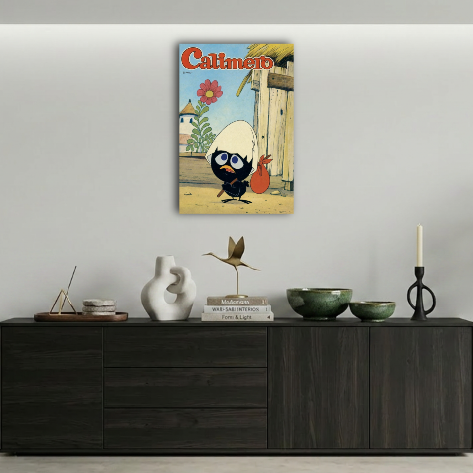 Calimero Metal Poster
