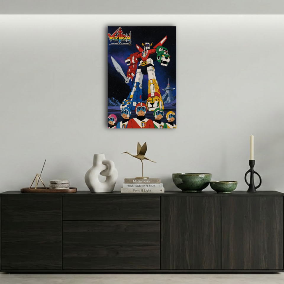 Voltran Evrenin Savunucusu Metal Poster