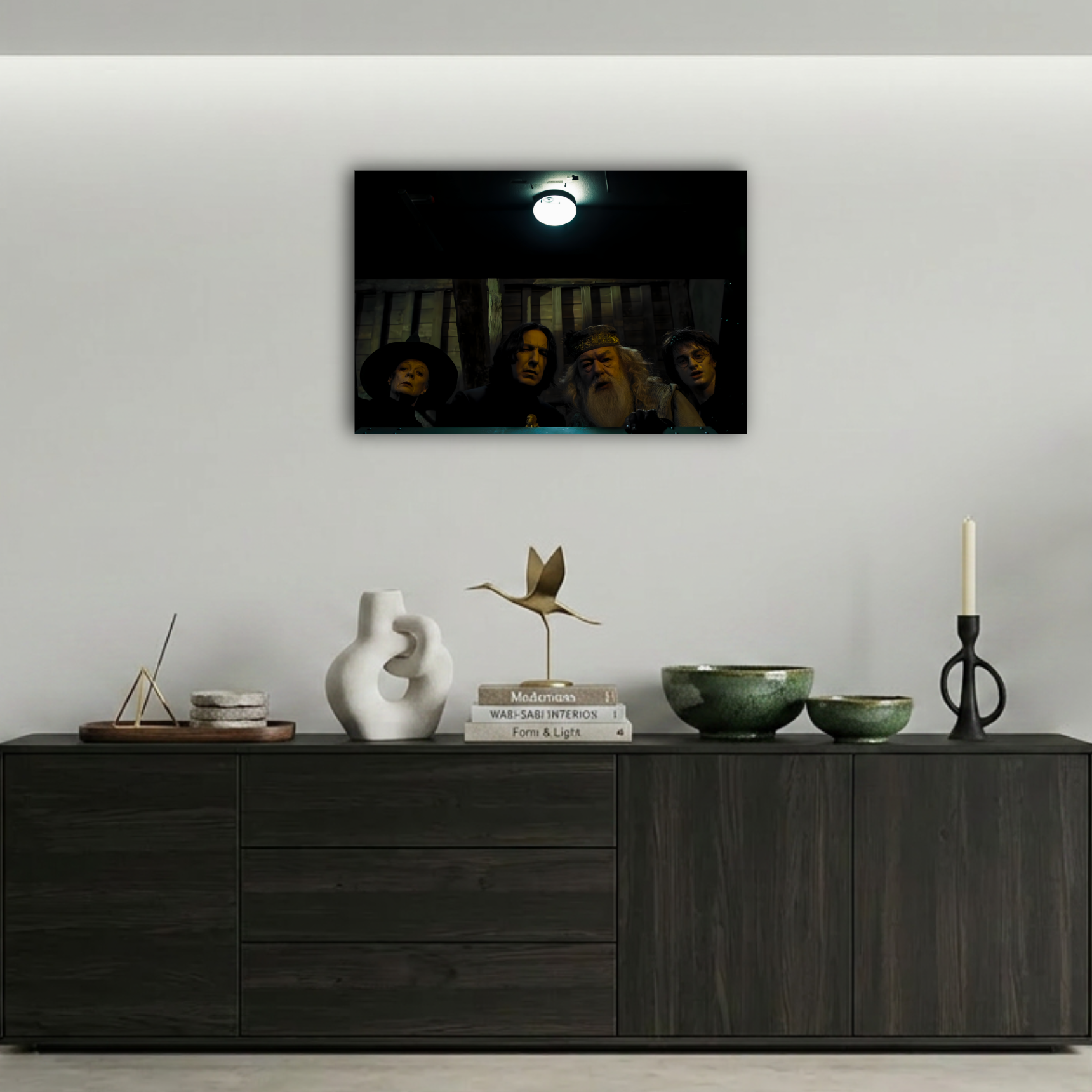 Harry Potter Gizemli Sahne Metal Poster