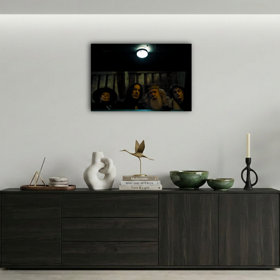 Harry Potter Gizemli Sahne Metal Poster