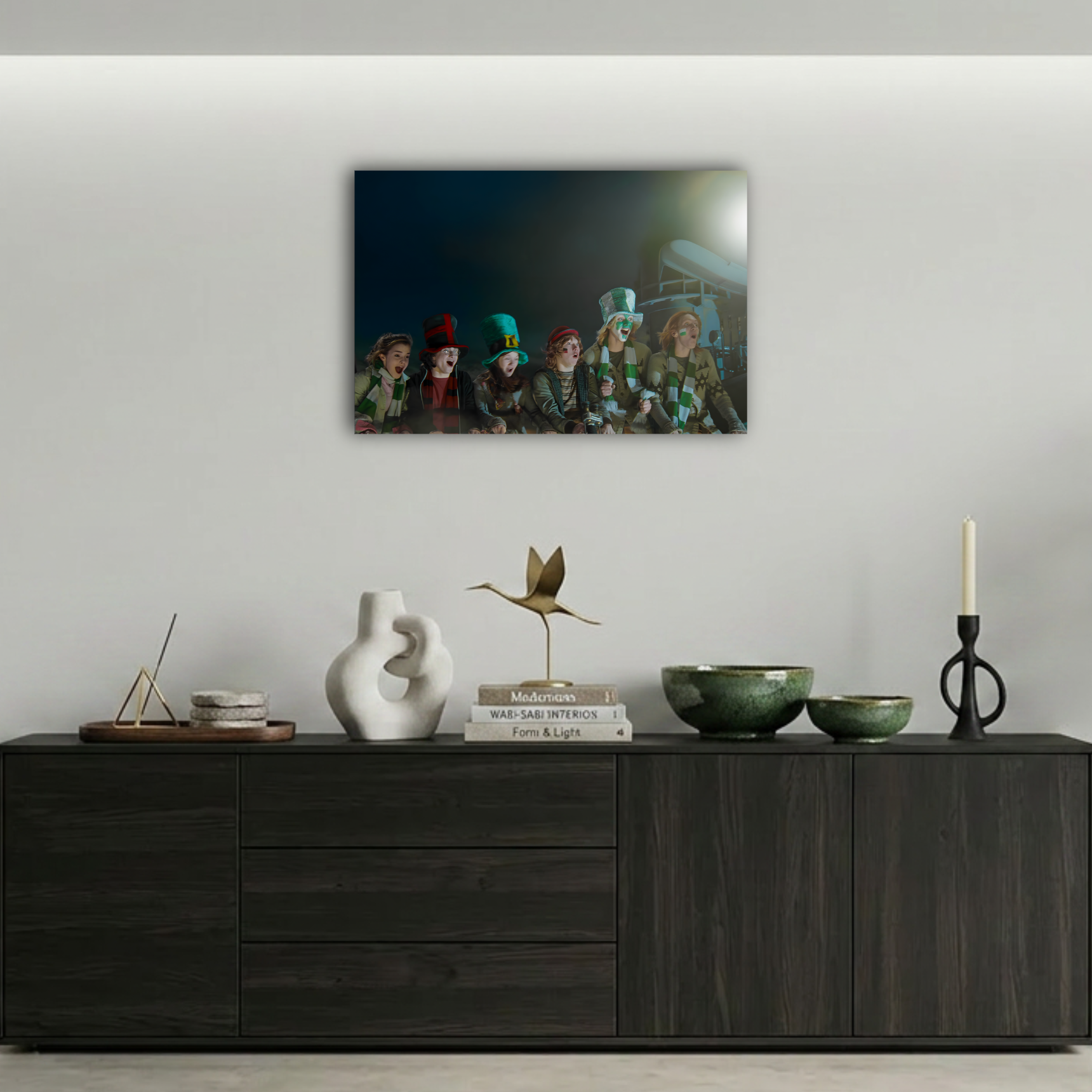 Harry Potter Quidditch Dünya Kupası Coşkusu Metal Poster