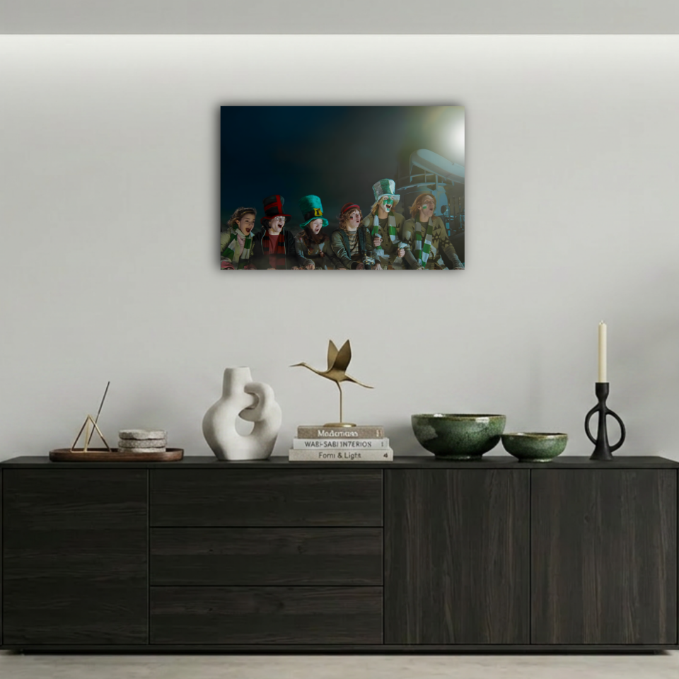 Harry Potter Quidditch Dünya Kupası Coşkusu Metal Poster