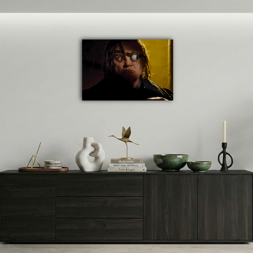 Harry Potter Deli Göz Moody Portresi Metal Poster