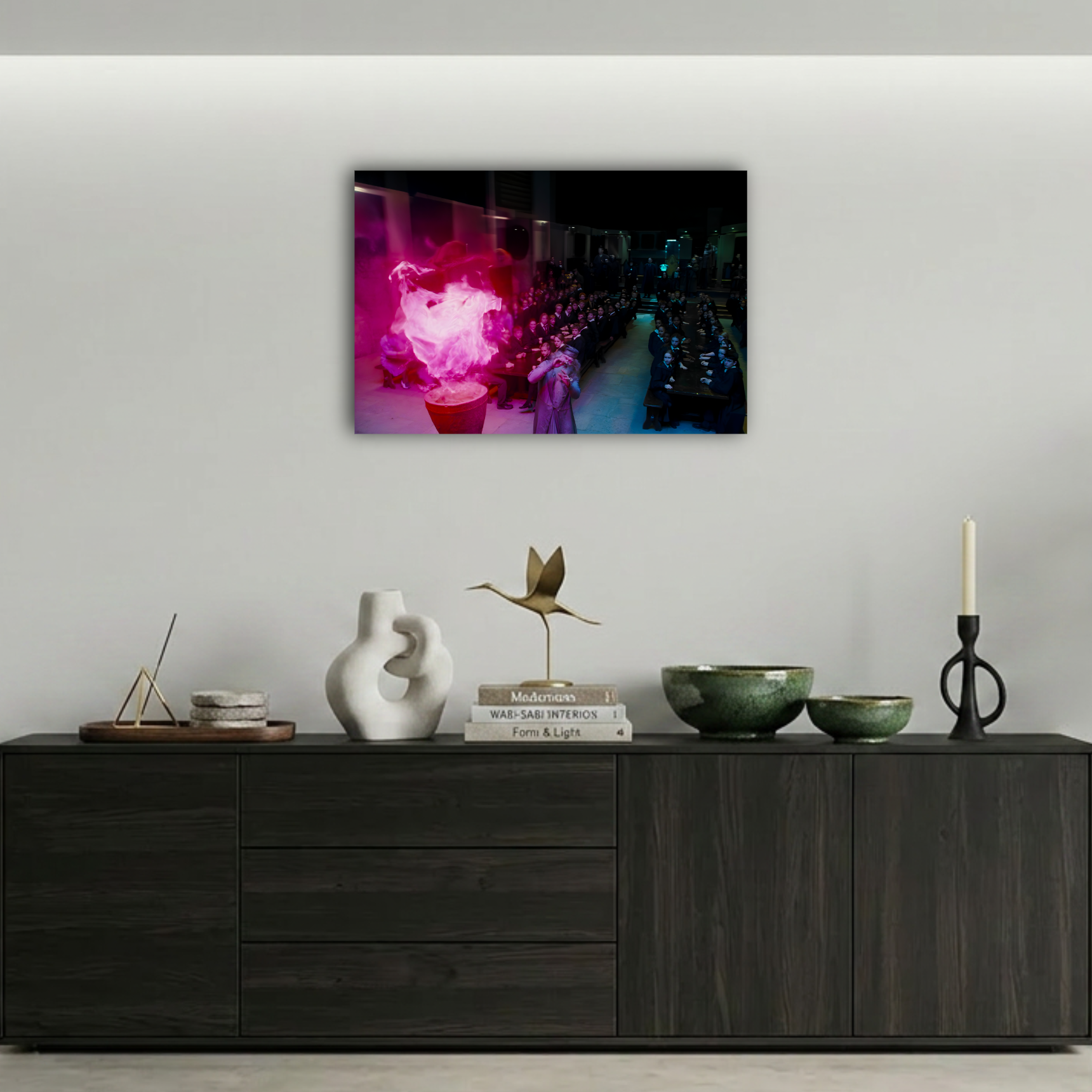 Harry Potter Ateş Kadehi Seçim Sahnesi Metal Poster