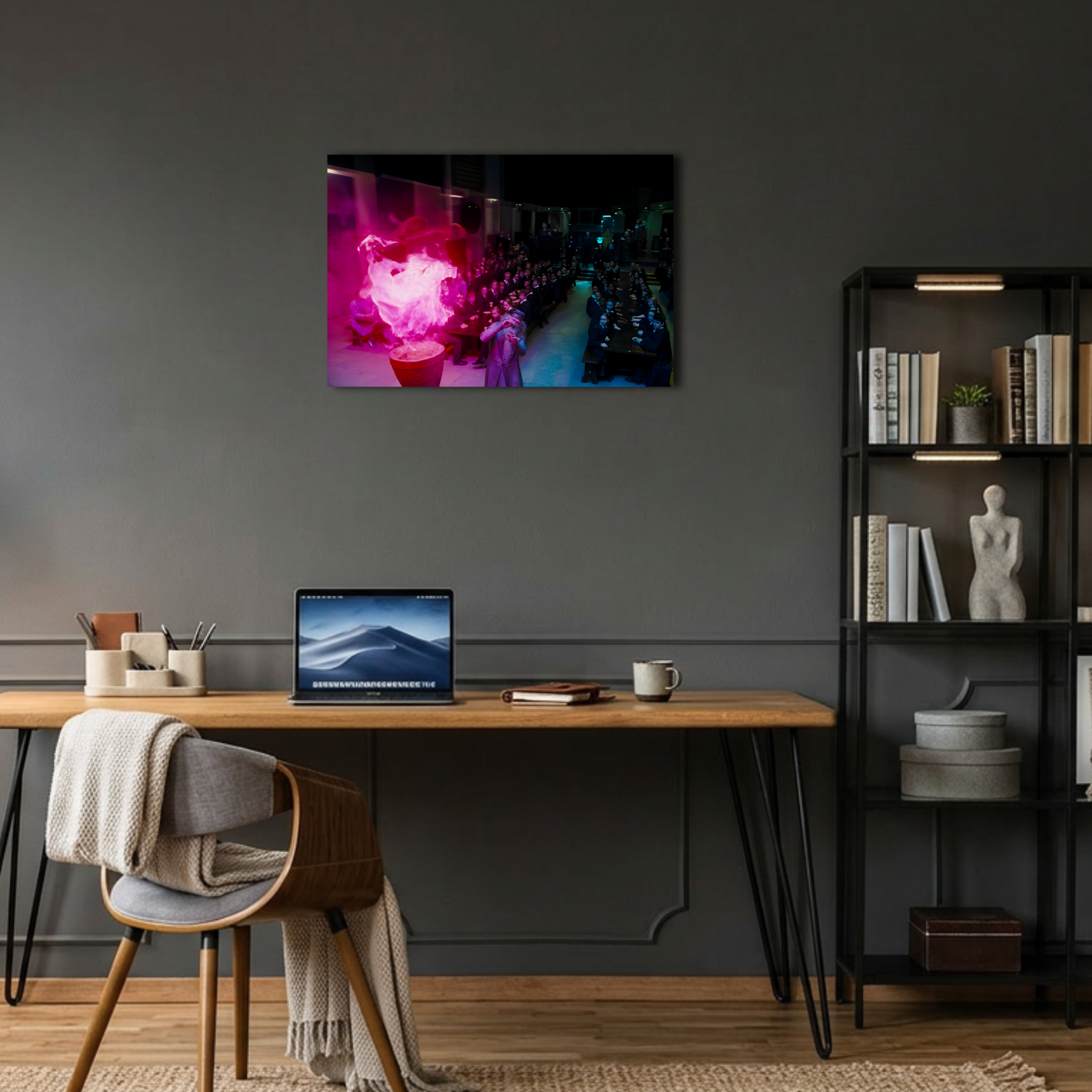 Harry Potter Ateş Kadehi Seçim Sahnesi Metal Poster