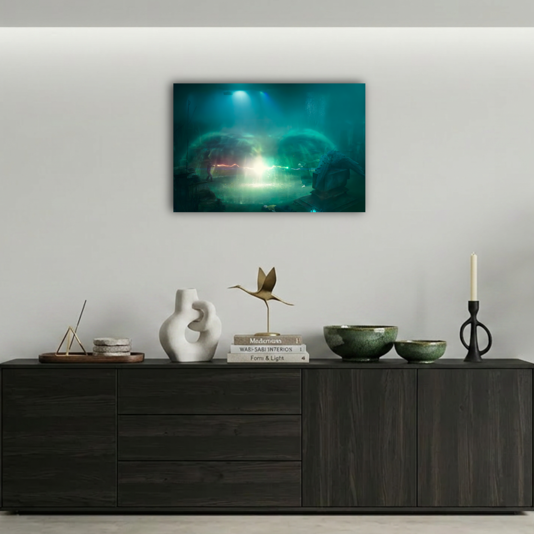 Harry Potter Voldemort Mezarlık Düellosu Metal Poster