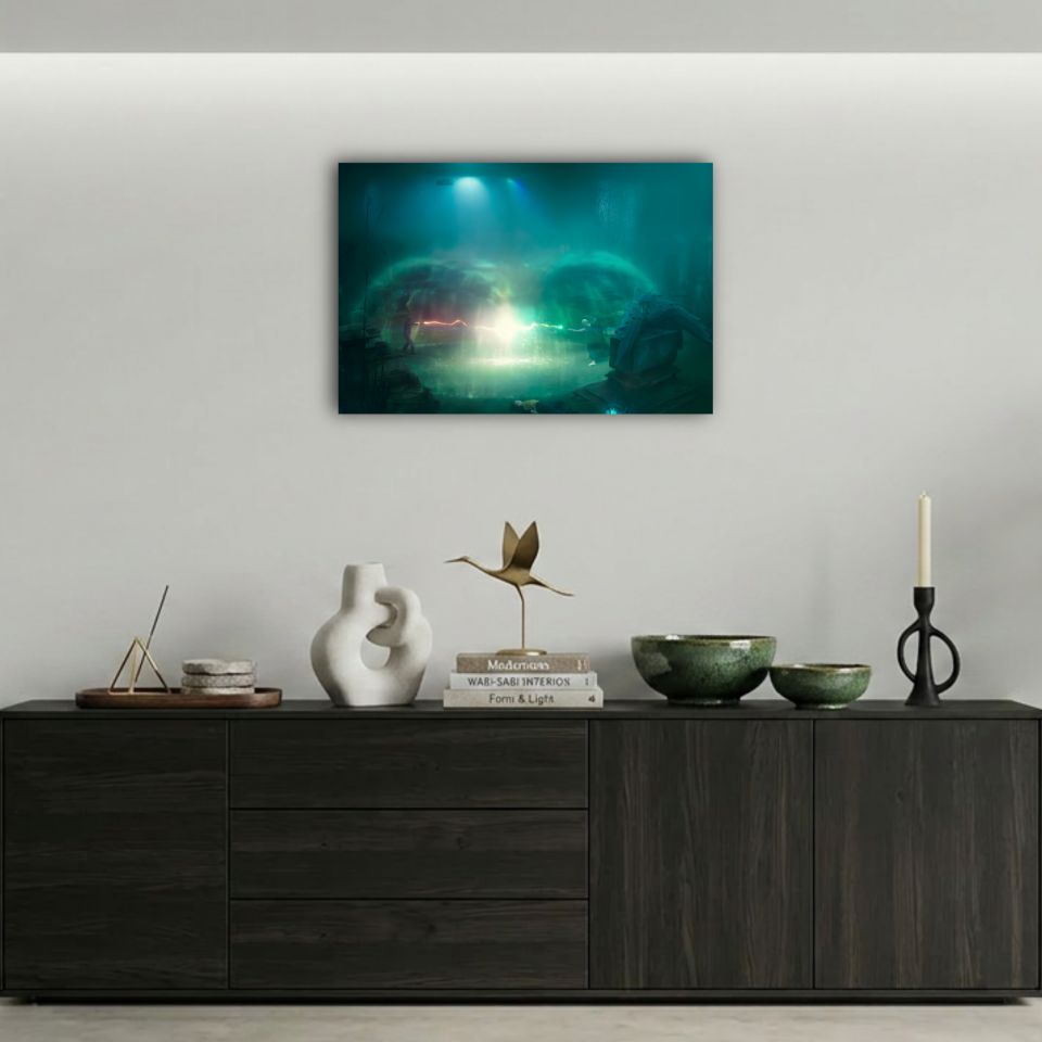 Harry Potter Voldemort Mezarlık Düellosu Metal Poster